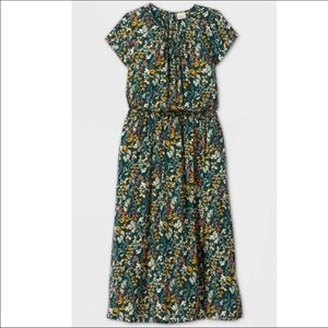 a new day dress! green floral, NWT